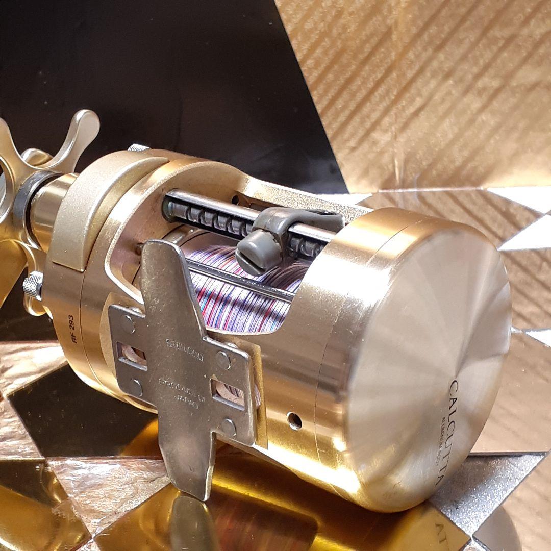 シマノ カルカッタ デジタナSLS 3000 船用 タイラバ ベイトリール 美品