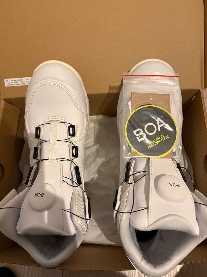 BOA 安全靴 ホワイト アシックス27.0限定カラー 新品未使用品