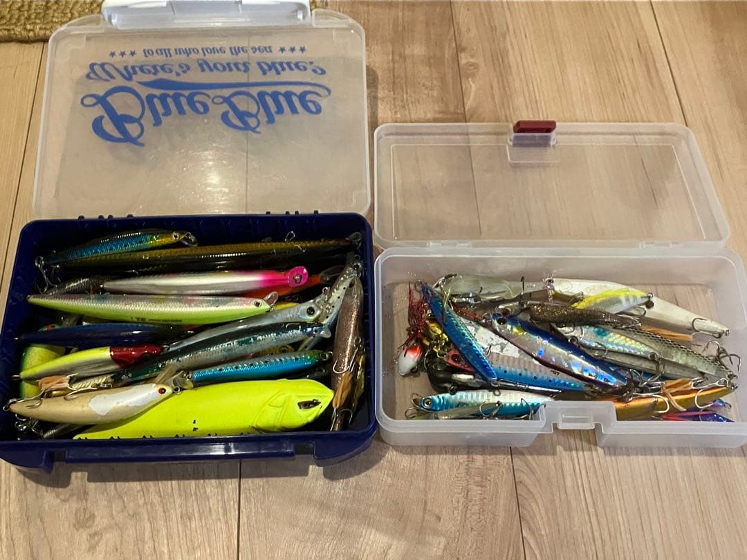 MY シーバスルアー　まとめ 50個以上セット　ブルーブルーボックス　アイマなど