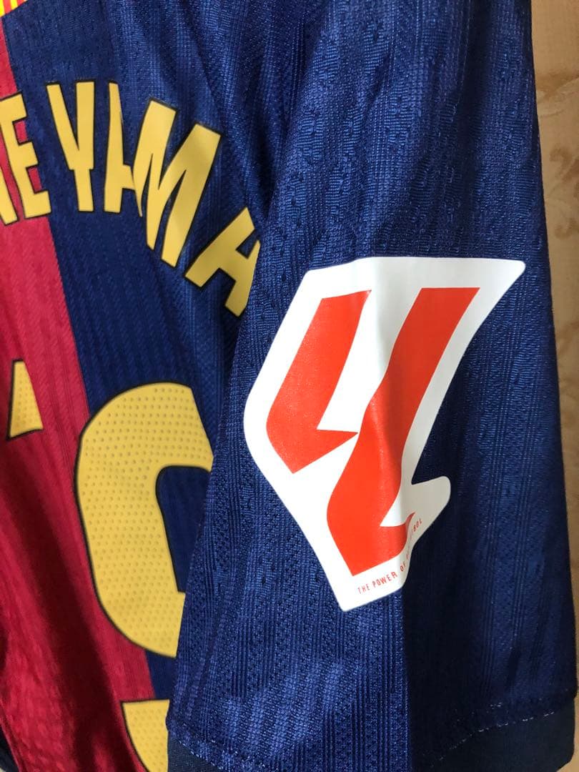 バルセロナFC24/25 ヤマル ラリーガ 3冠仕様 オーセンティック