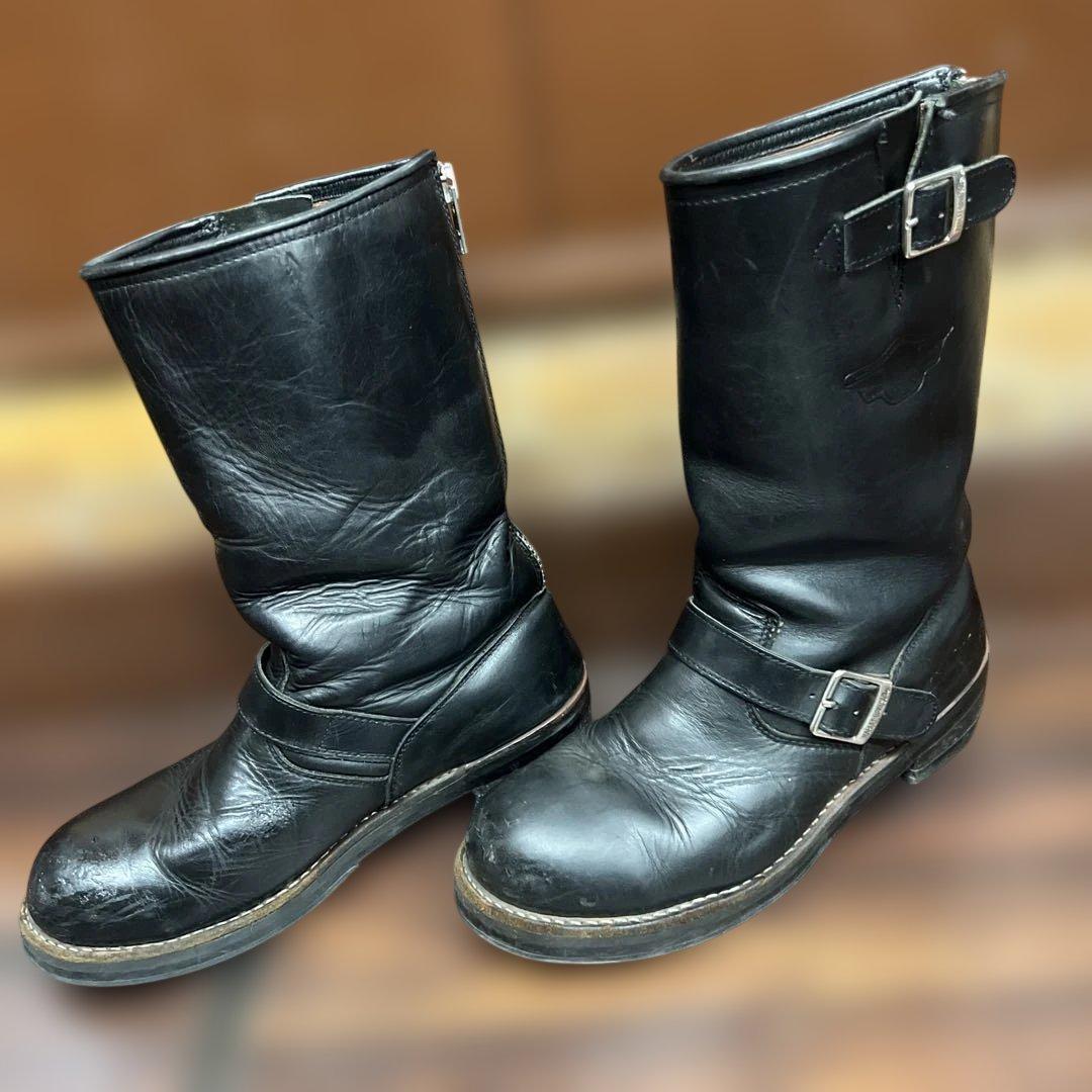 ケ*ジ様 ハーレーダビッドソン ジップアップエンジニアブーツ　91/2