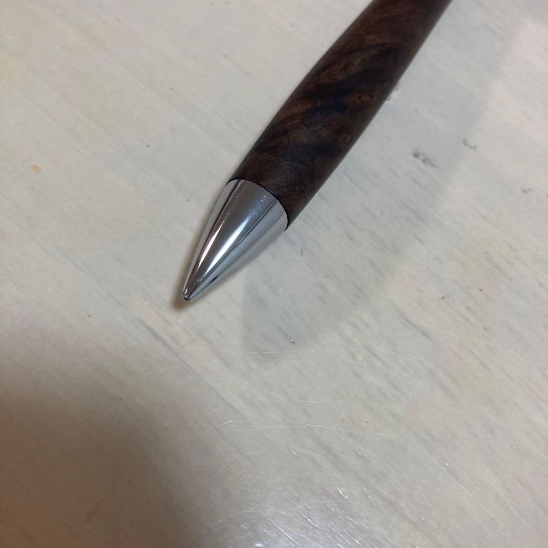 工房楔　ペンシル楔　クラロウォールナット 0.5mm シャーペン　固定式口金付き