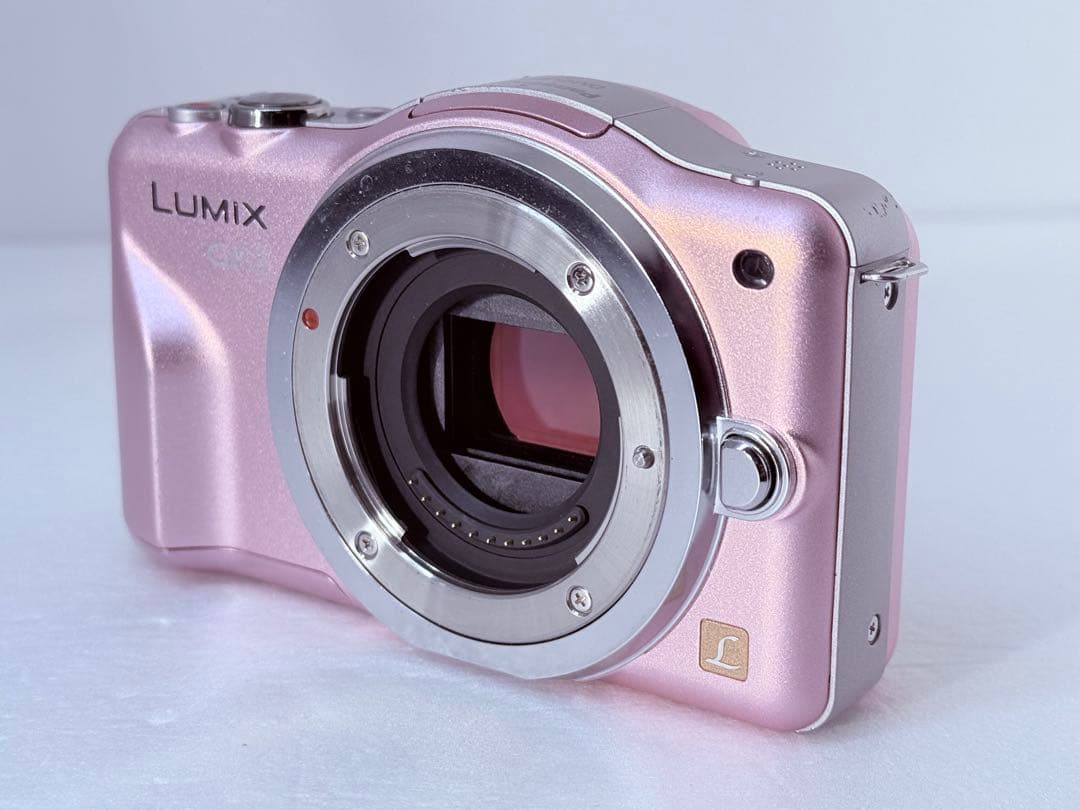 LUMIX DMC-GF3X フェアリーピンク 動作確認済 ミラーレス一眼