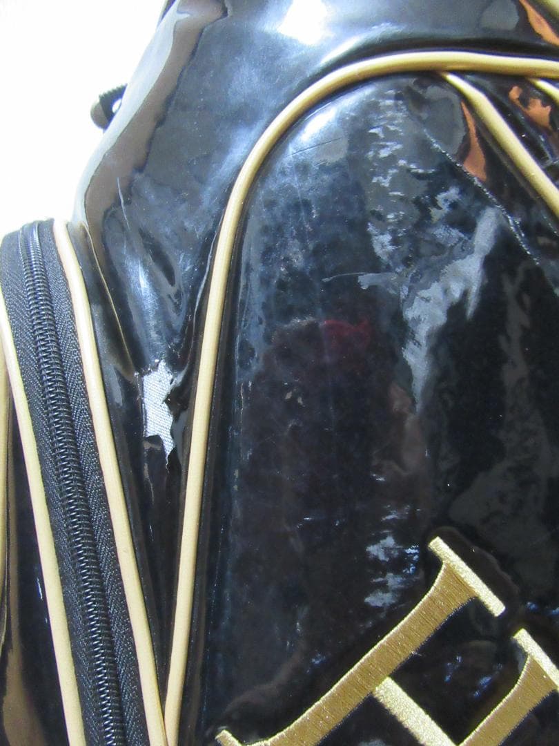 ★☆★希少★SoftBank HAWKS★3点式ゴルフバック★黒★☆★