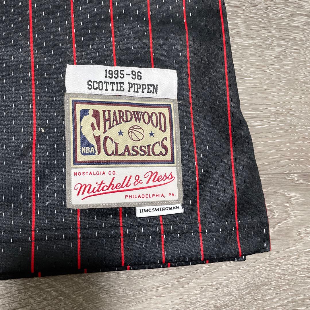 新品 Mitchell&Ness BULLS 33 PIPPEN Jersey