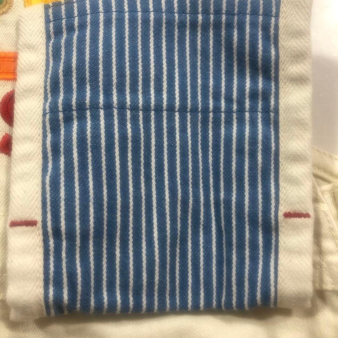 ミキハウス オーバーオールクリーム色M80〜90 定価27500円