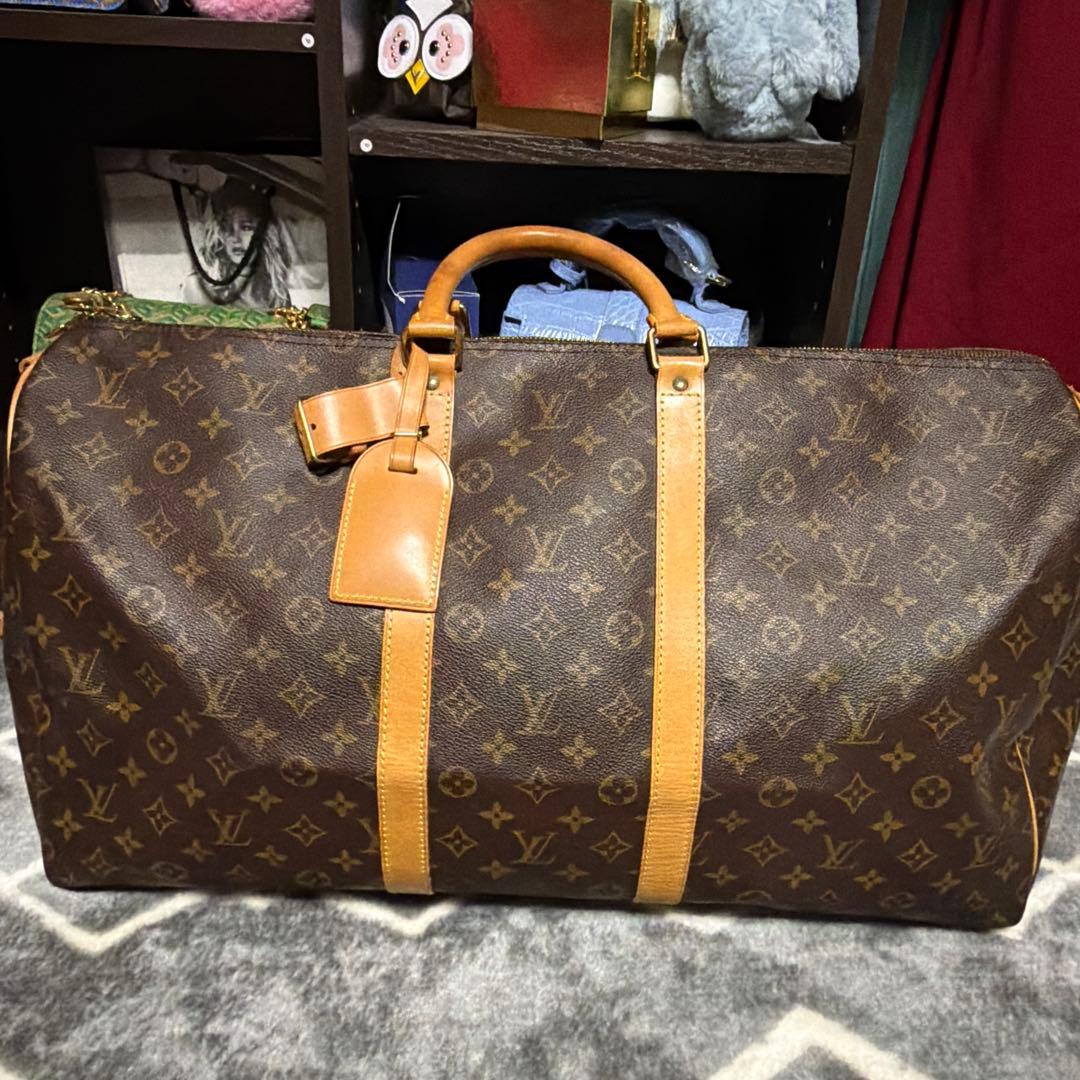 LOUIS VUITTON ショップ袋 大きめ ベージュ