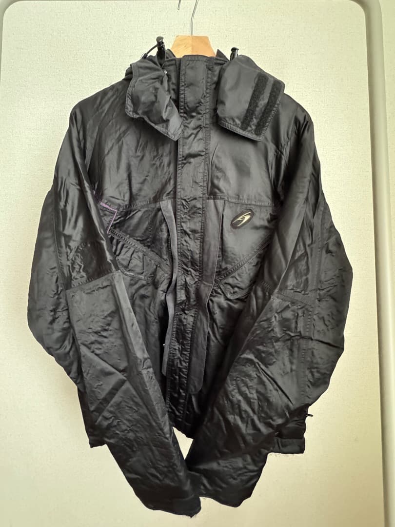 絶版 希少 がまかつ G-FAITH フィッシングレインスーツ 使用品