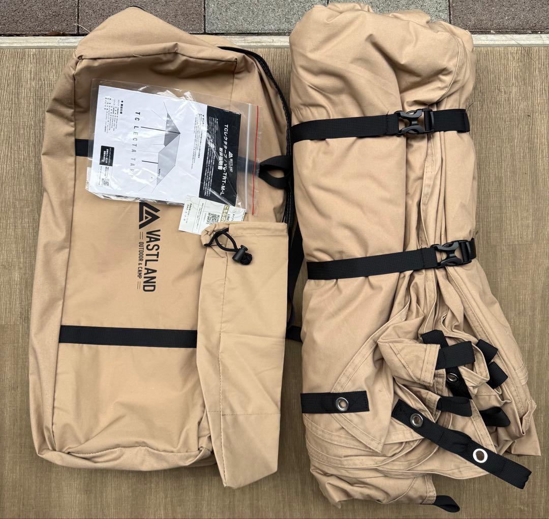 VASTLAND(ヴァストランド) TCレクタタープ スクエア型 5m×5m