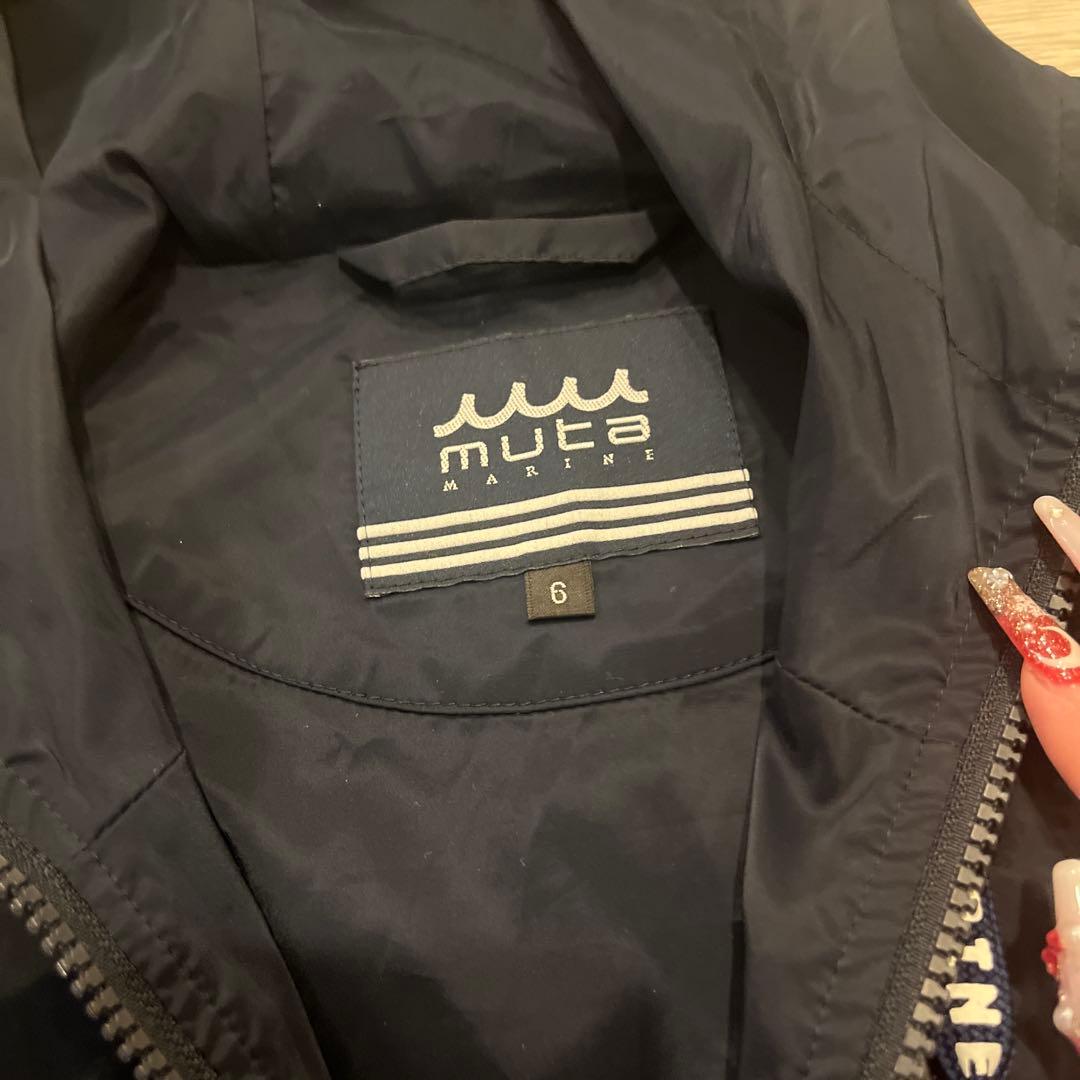 muta marine フード付きナイロンジャケット サイズ6