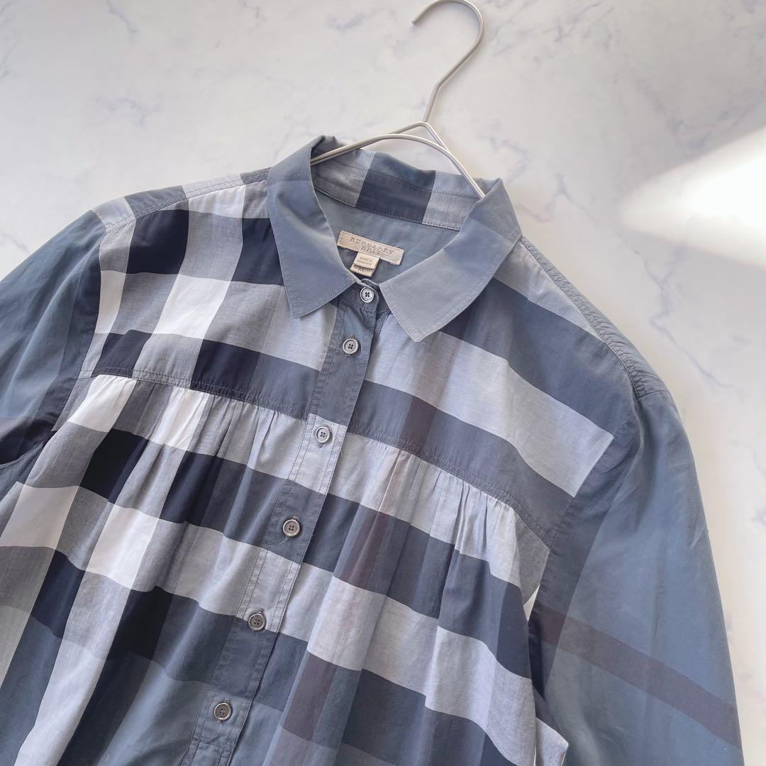 【XLサイズ】BURBERRY BRIT ノバチェック プルオーバー ブラウス