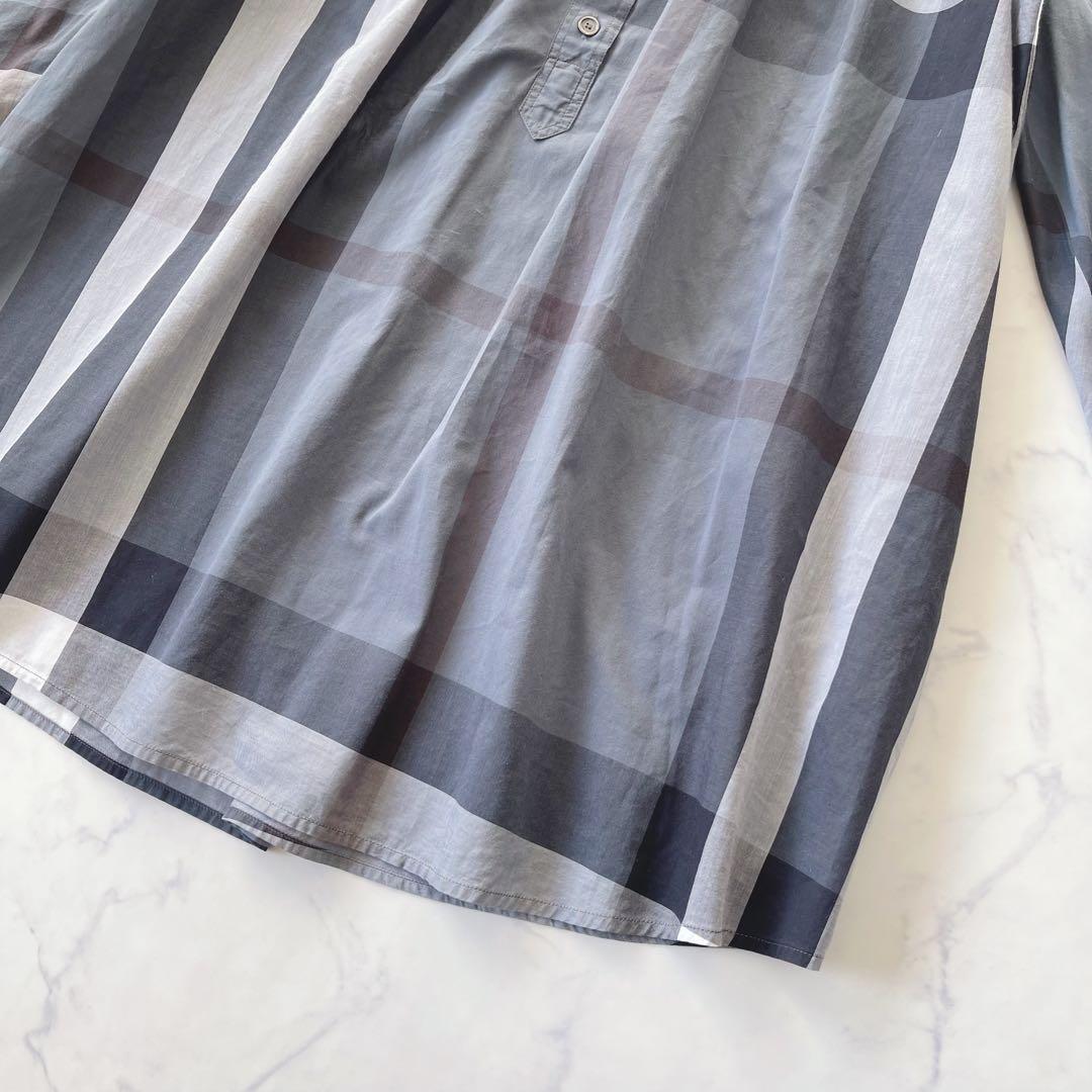 【XLサイズ】BURBERRY BRIT ノバチェック プルオーバー ブラウス