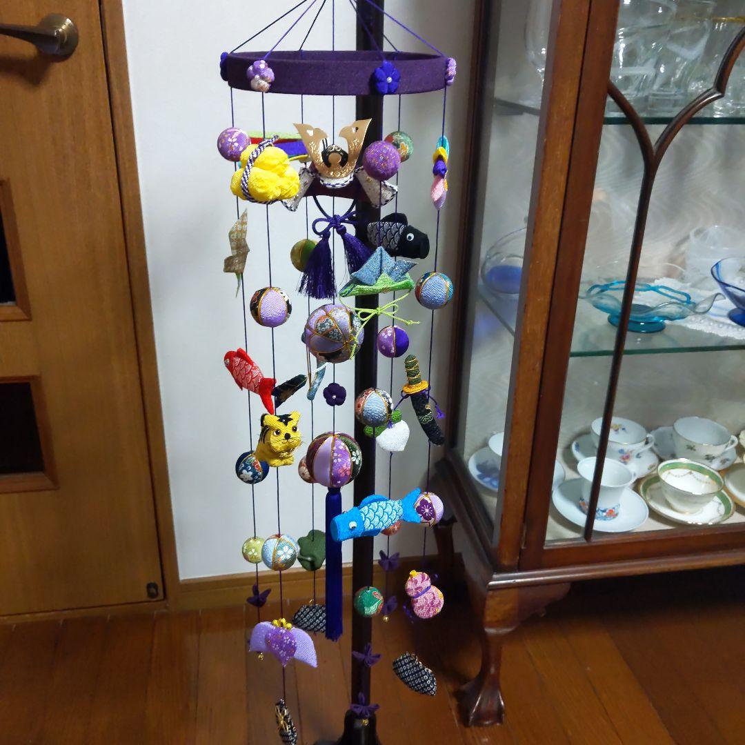 ちりめん細工　端午の節句下げ飾り(大)