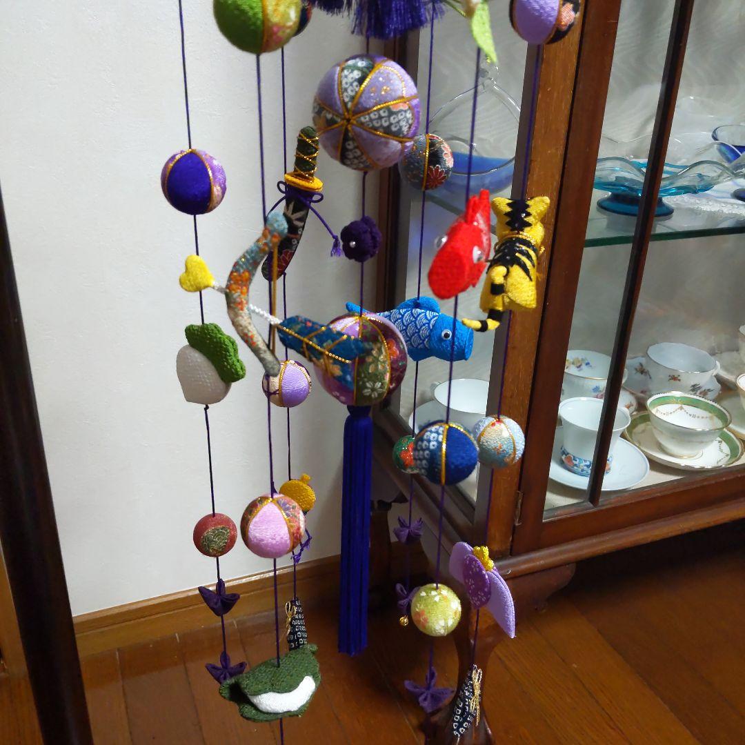 ちりめん細工　端午の節句下げ飾り(大)