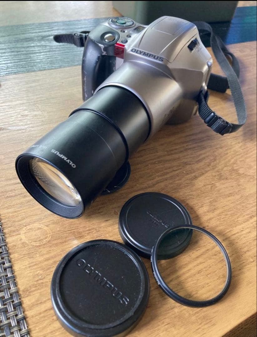 OLYMPUS L-20 フィルムカメラ 望遠レンズ・三脚付き