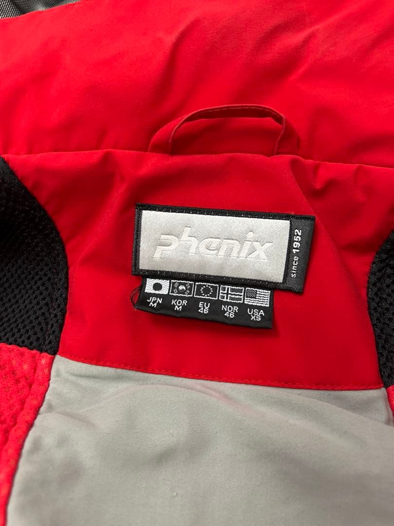 PHENIX フェニックス スキーウェア セット　ノルウェー　M　赤　norge