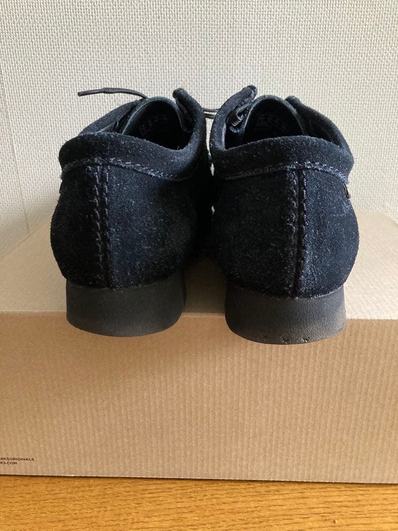 クラークス　clarks wallabee gtx black suede