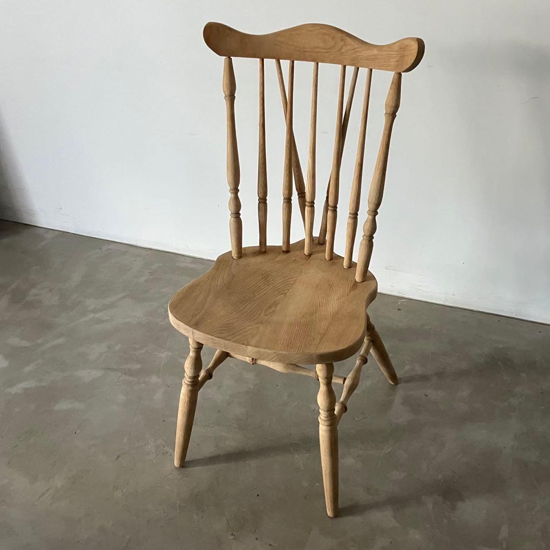 レトロ　アンティーク　古道具　古家具　剥離家具　ストリップド　ウィンザーチェア