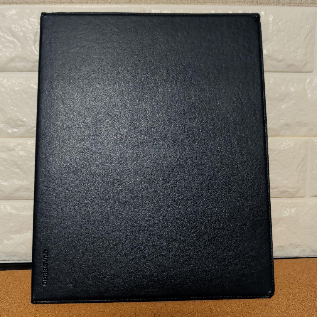 【本日限定セール】クアデルノ　QUADERNO 　A4　純正ケース・別売り替芯