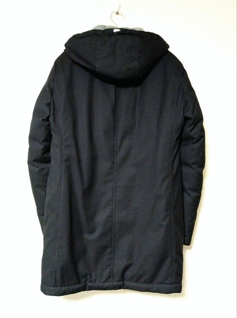 HERNO ヘルノ SUB-ZERO フーデッドダウンコート 44 ブラック