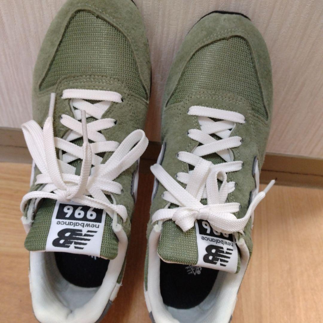 New Balance 996 オリーブ色 シューズ