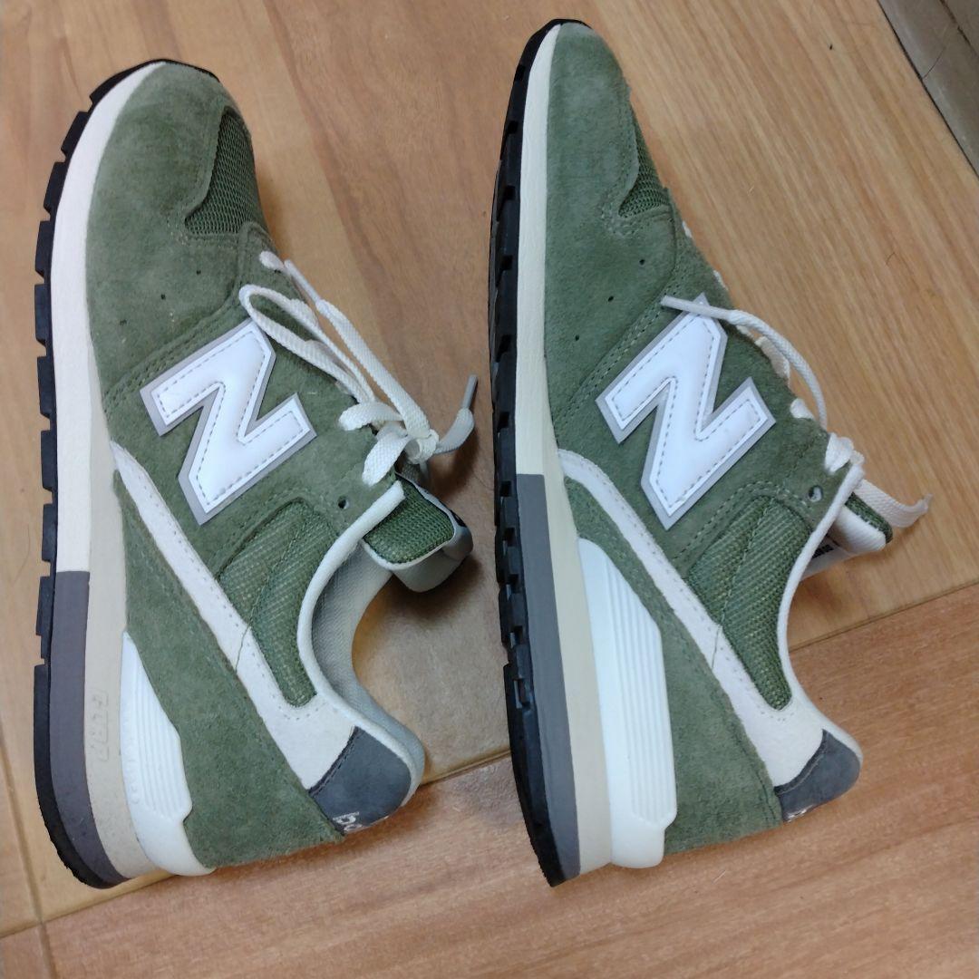 New Balance 996 オリーブ色 シューズ