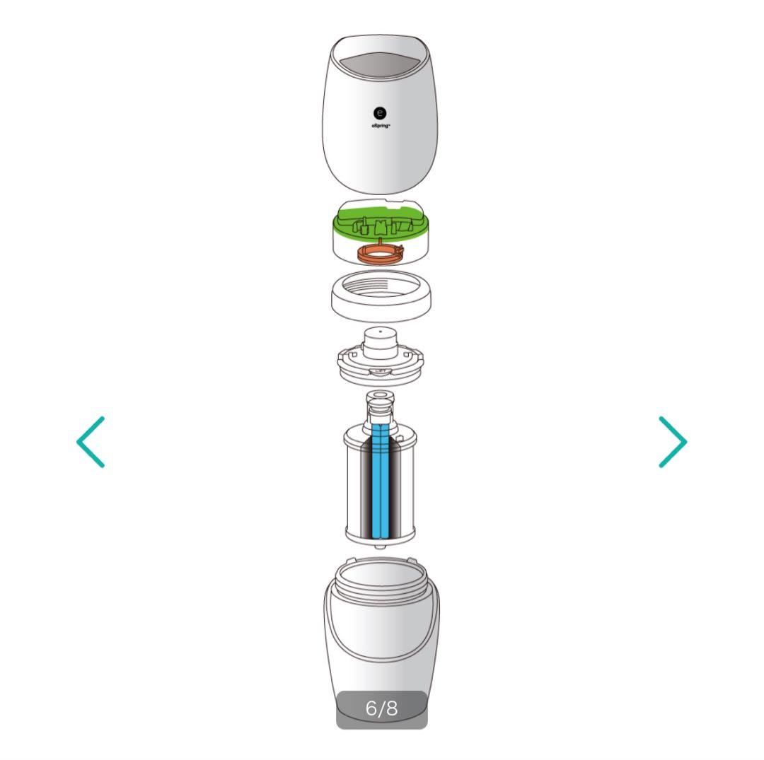 ❤️2014年製❤️浄水器 eSpring amway 設置型 フィルター無し