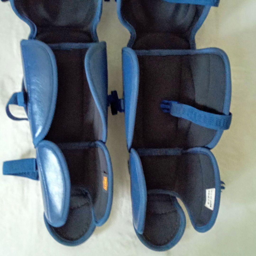 ゼット 野球 軟式用 キャッチャープロテクター&レガース レガーツ ネイビー