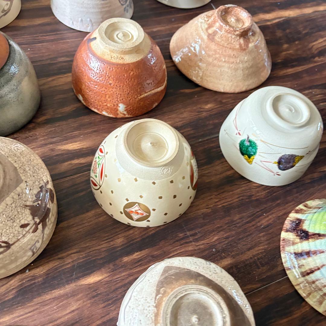 茶碗 抹茶碗 まとめて 72点 茶道具 箱無し 陶器 いろいろ まとめて