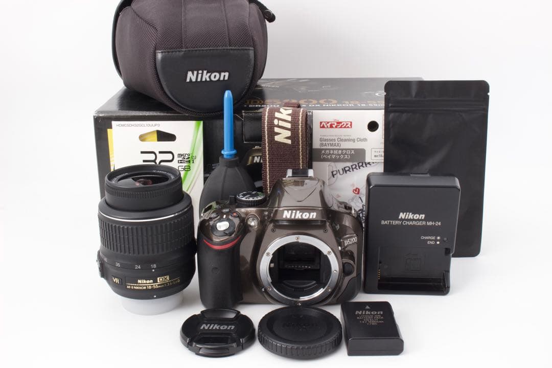 美品✨Nikon D5200 標準レンズ　希少カラー　ブロンズ　スマホ転送可能