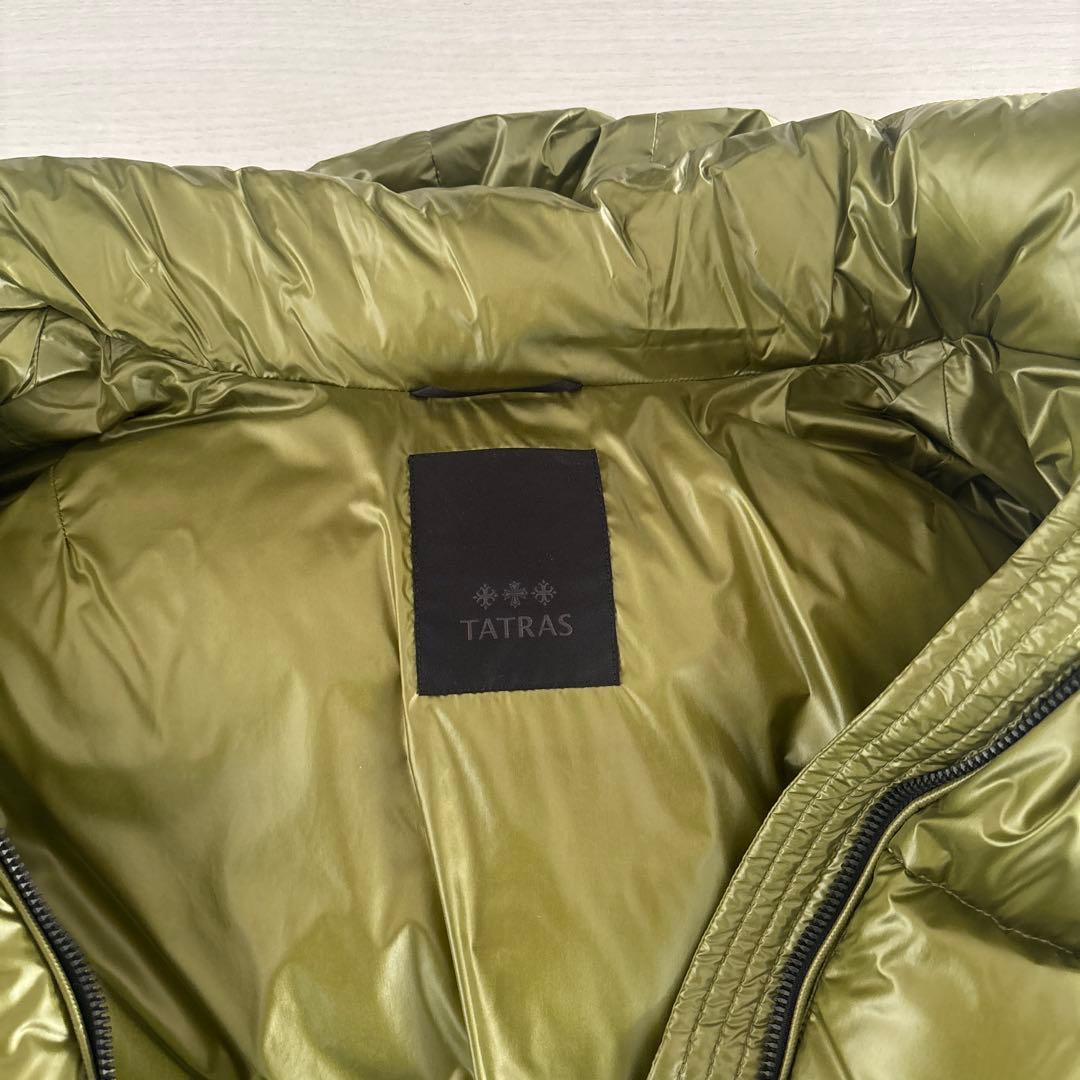極美品TATRAS オリーブグリーン ダウンジャケット