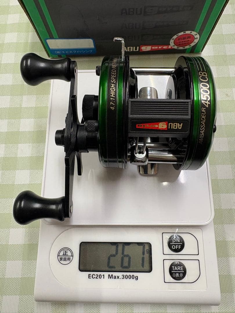 アブガルシア アンバサダー 4500CB グリーン Abu Garcia