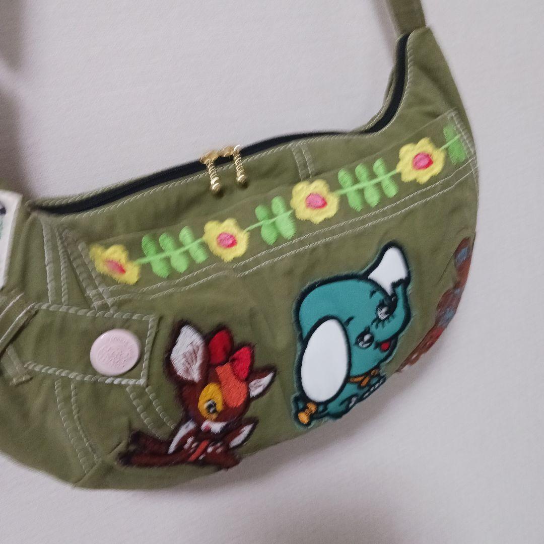 SA　①半月型ショルダーバッグ②ボストンバッグ　ハンドメイド