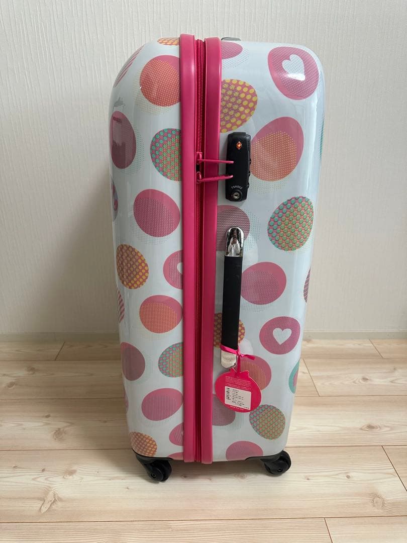 Barbie バービー ace スーツケース ピンク ホワイト 大型