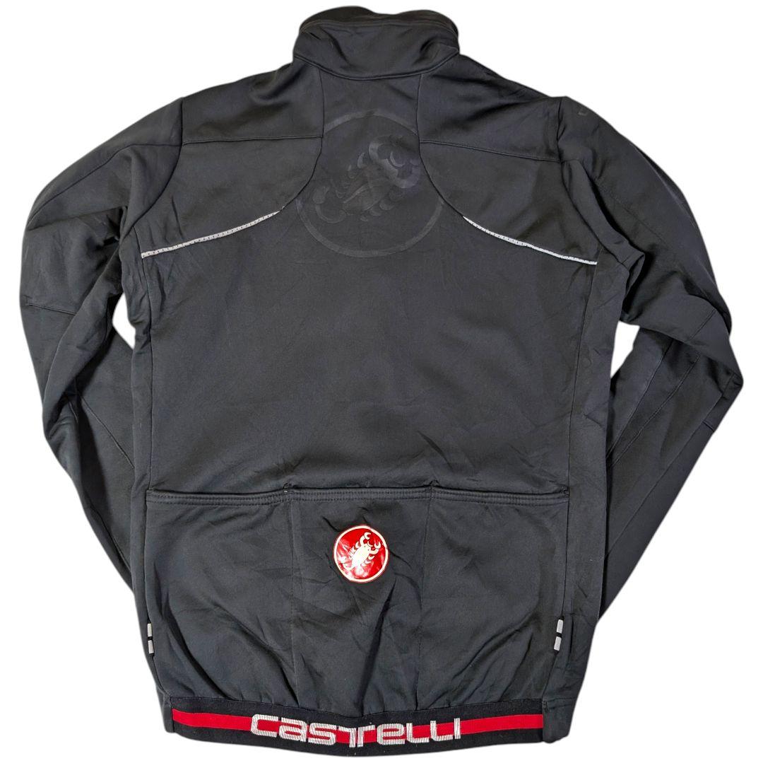 Castelli カステリ サイクルジャケット 長袖 冬用　S ブラック 黒