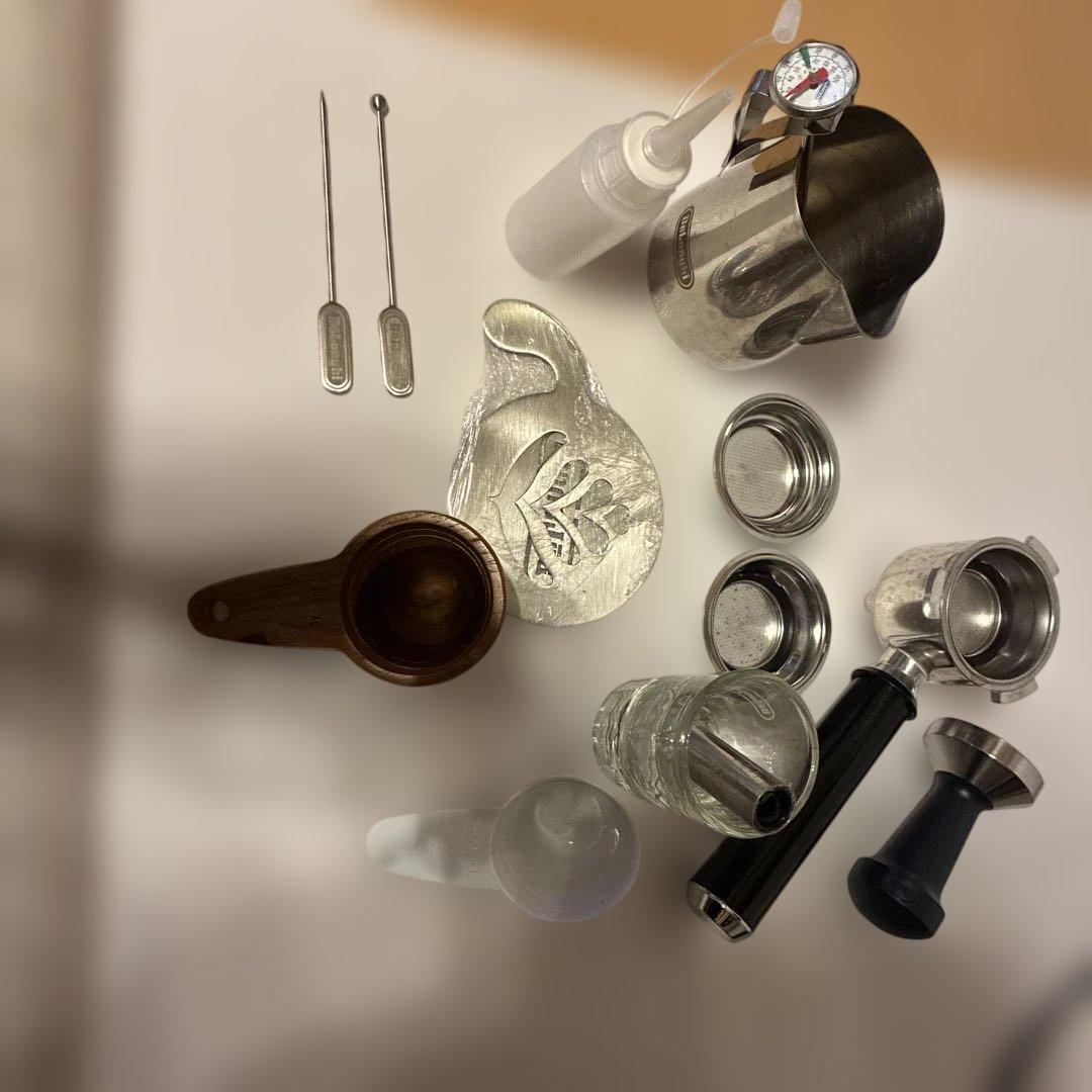 く*む様 De'Longhi エスプレッソマシン EC680M バリスタキット付