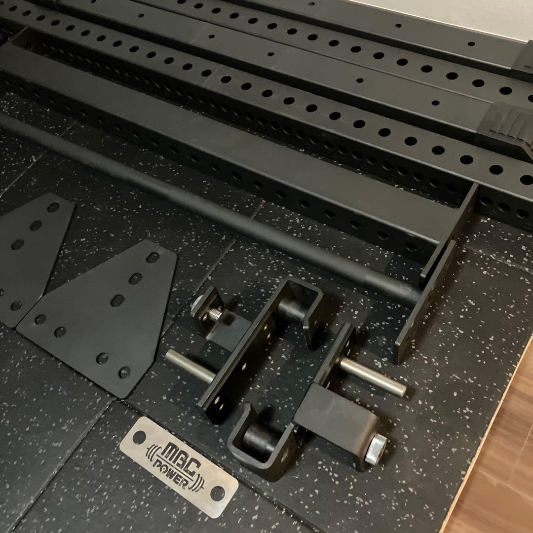 ま*お様 MBC スクワットスタンド スタンダード180cm & シングルプルア