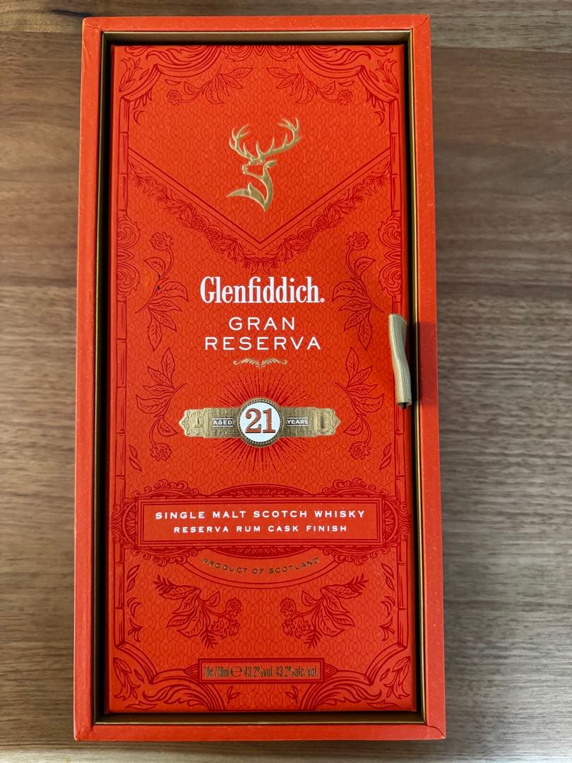 グレンフィデックグランレゼルバ21年未開栓