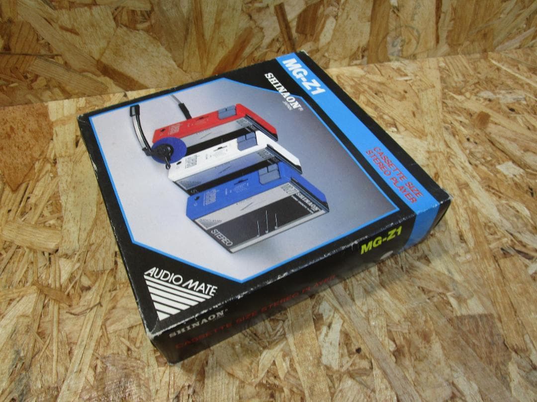 （激レア・未使用）SHINAON ポータブルカセットプレーヤー MG-Z1