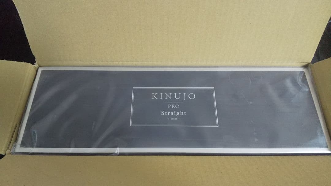 １年保証付 KINUJO PRO Straight ヘアアイロン kp001