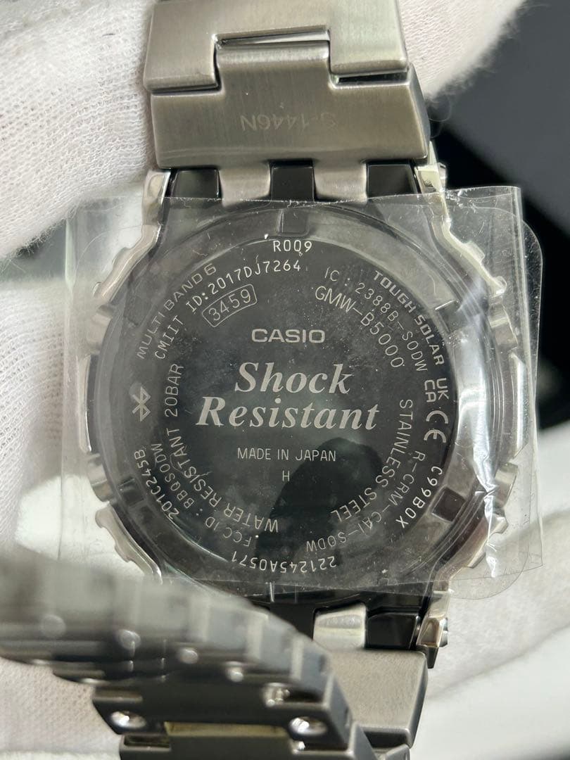 CASIO G-SHOCK GMW-5000D-1JF フルメタル シルバー