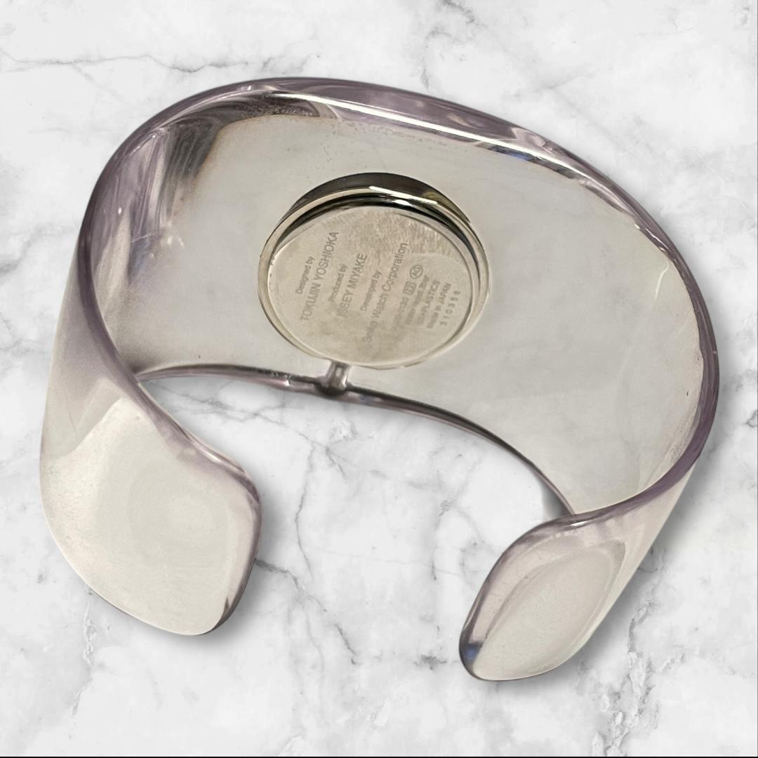 ISSEY MIYAKE 吉岡徳仁 バングルウォッチ クリア 腕時計