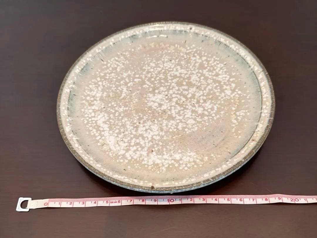 陶器円形皿　二枚