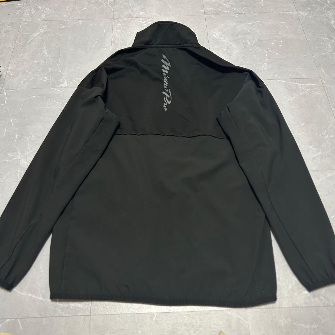 ⭐️人気⭐️ 【mizuno Pro】メンズ ジャージ セットアップ 黒 ロゴ入り