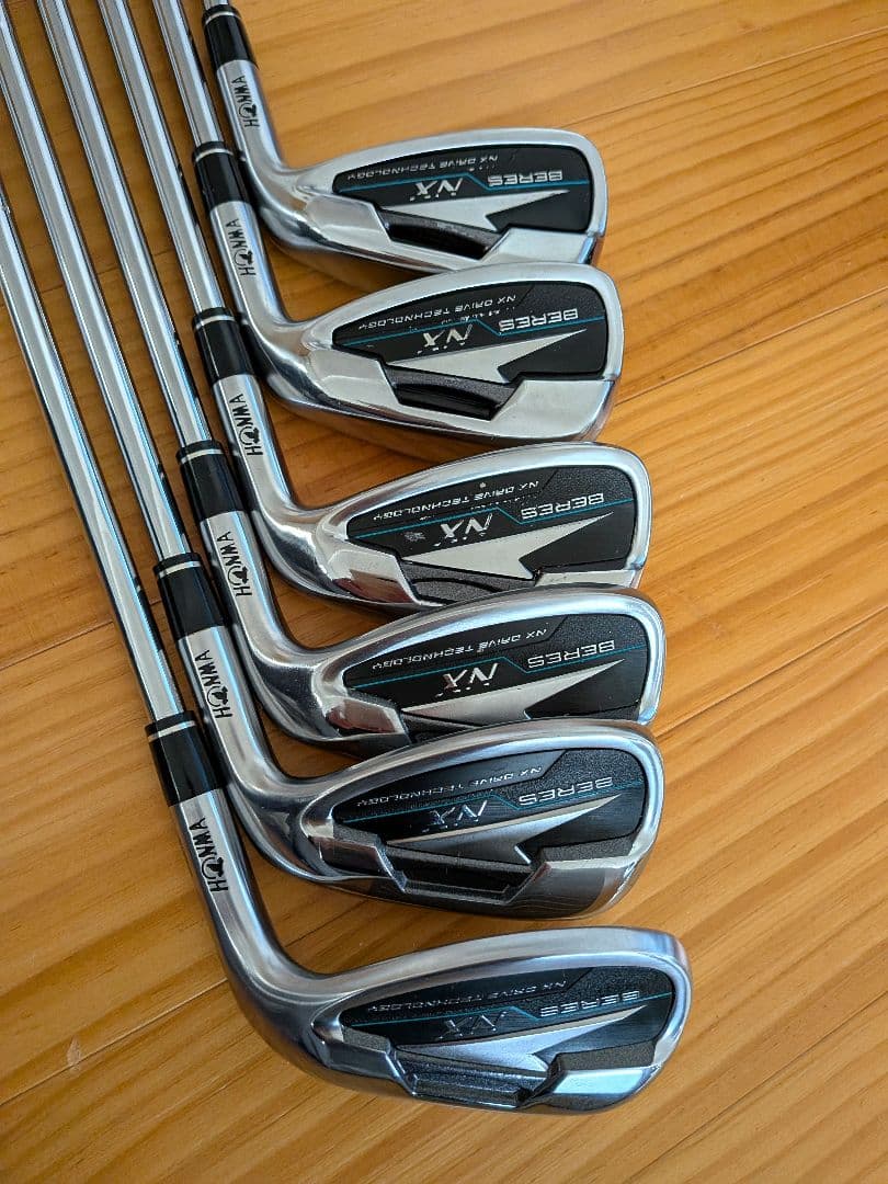 ホンマ BERES NX アイアン #7〜AW NS850neo-R 6本セット