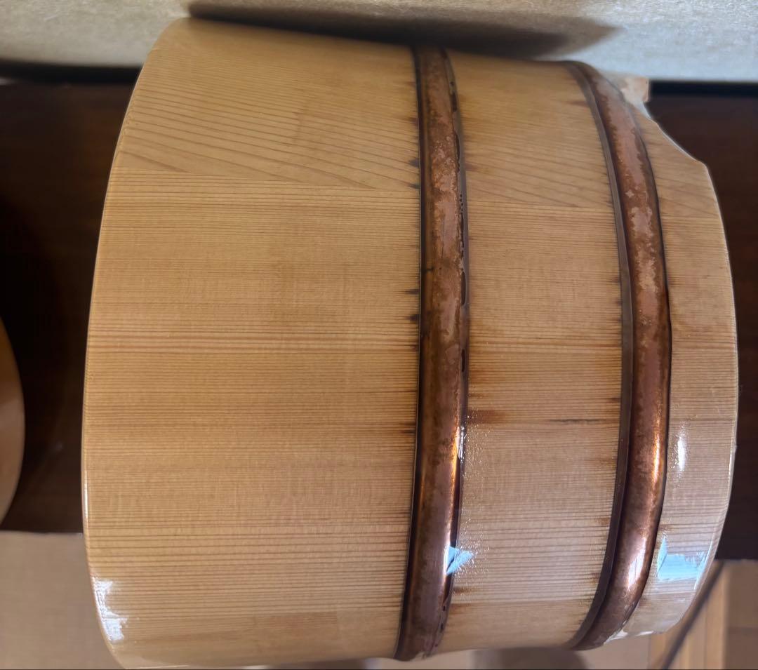 日本橋 木屋 新品 五合用おひつ 江戸びつ