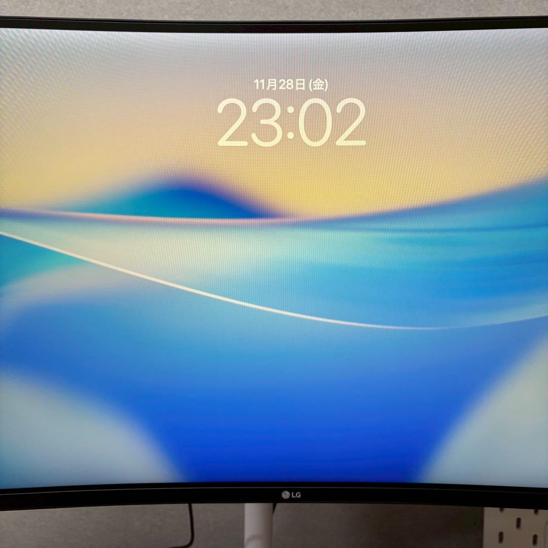 LG 35インチ ウルトラワイド 曲面モニター 35WN75C-B