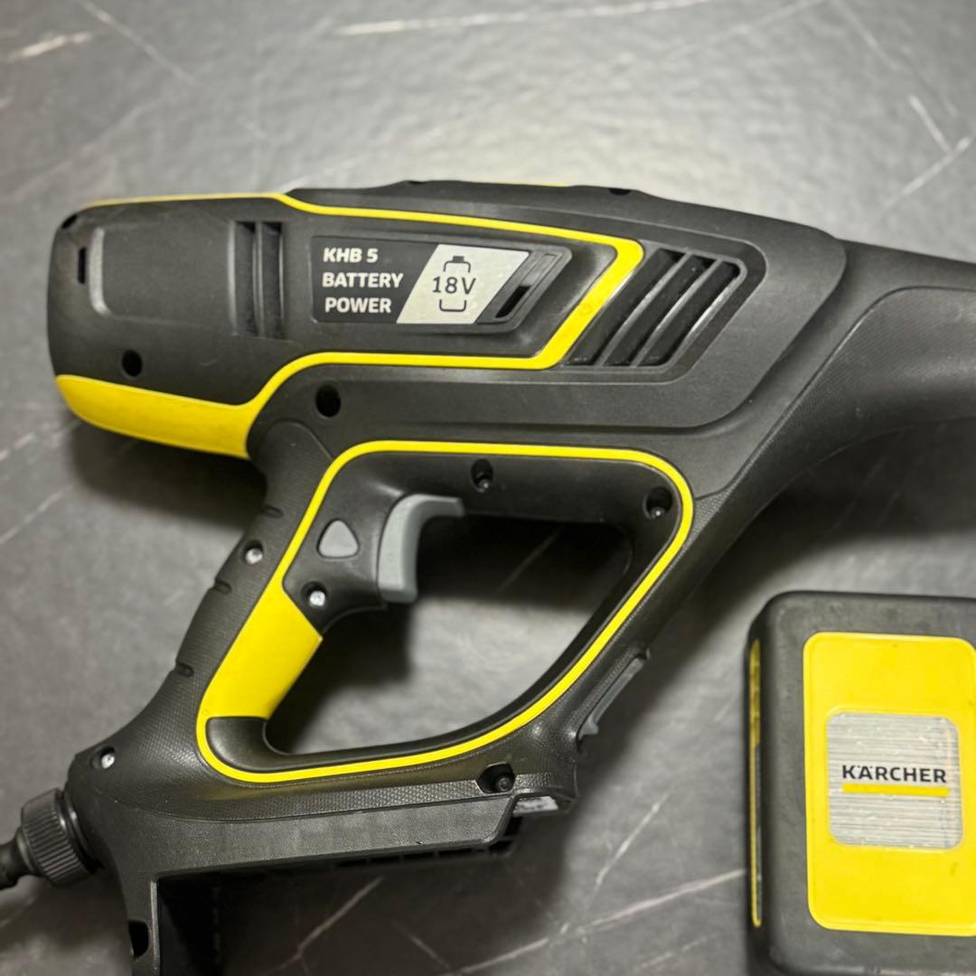 ケルヒャー khb5 バッテリー　セット　高圧洗浄機