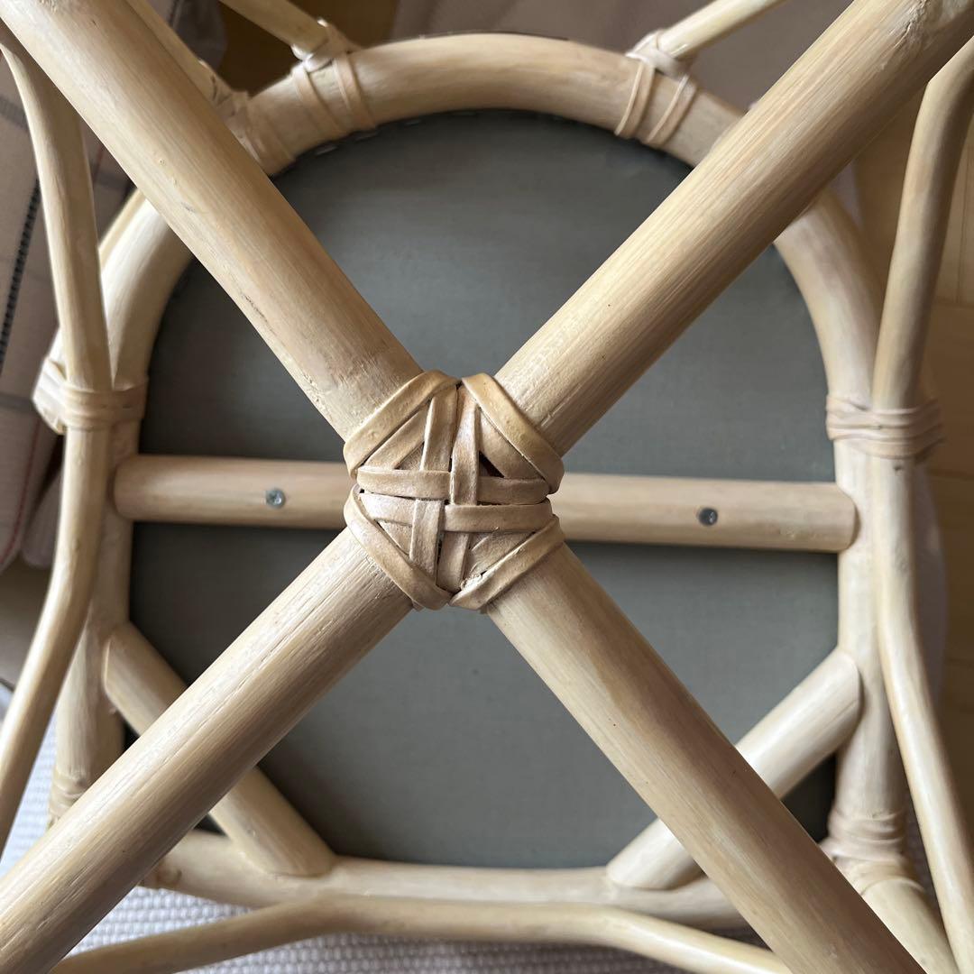 CASABLANCAカサブランカ ラタンチェア椅子イス1脚のみ(複数在庫あり)③