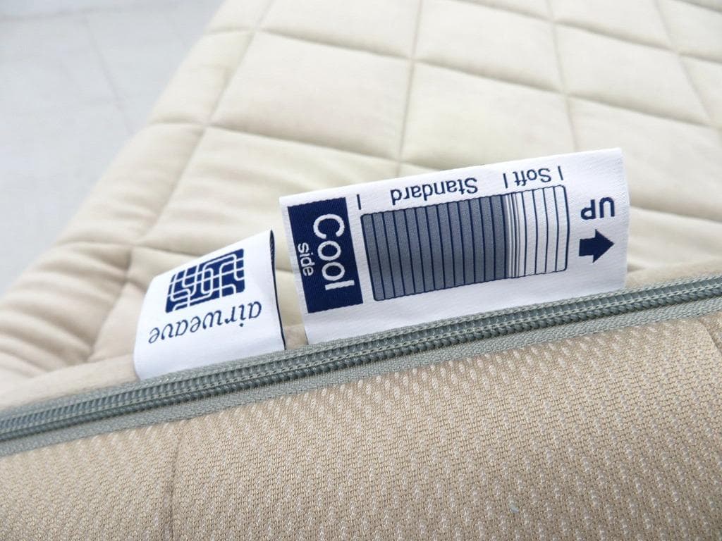 展示品　エアウィーヴ　四季布団　セミダブル　ベッド　マットレス　折り畳み